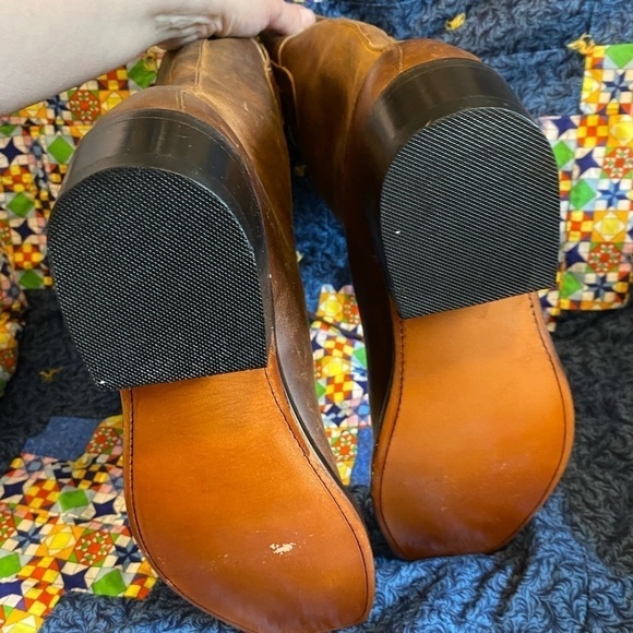 Corset lace up boots proudly hand made in good old Mexico 7.5 - Picture 5 of 8